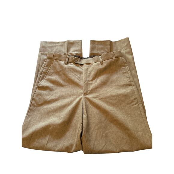 VGUC Twinhill Dress Pants Men's Sie 34R Light Gray Pockets Belt Loops - Picture 2 of 6